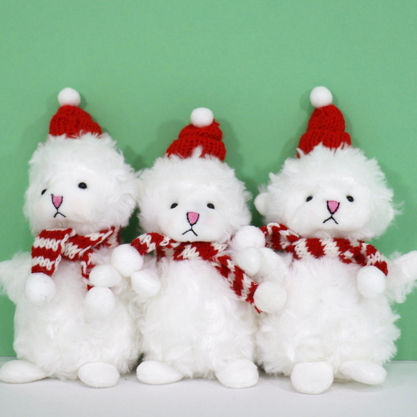 Christmas Muffler Lamb Key Chain  SS41014-23. (12PC)