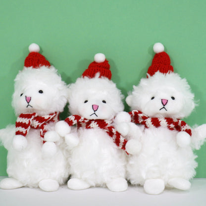 Christmas Muffler Lamb Key Chain  SS41014-23. (12PC)