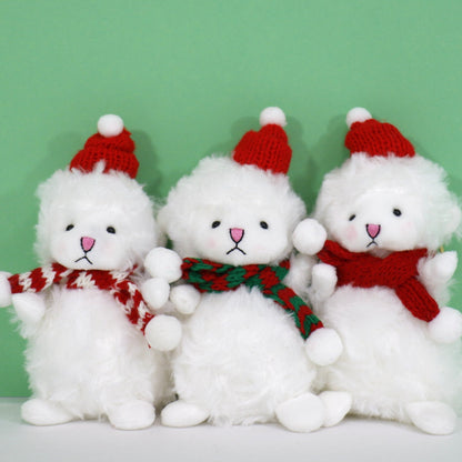 Christmas Muffler Lamb Key Chain  SS41014-23. (12PC)