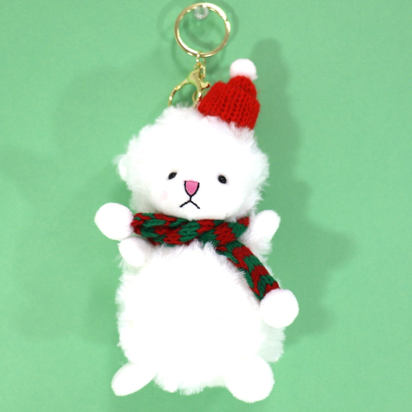 Christmas Muffler Lamb Key Chain  SS41014-23. (12PC)