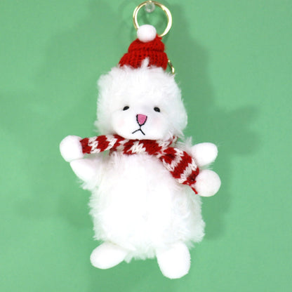 Christmas Muffler Lamb Key Chain  SS41014-23. (12PC)
