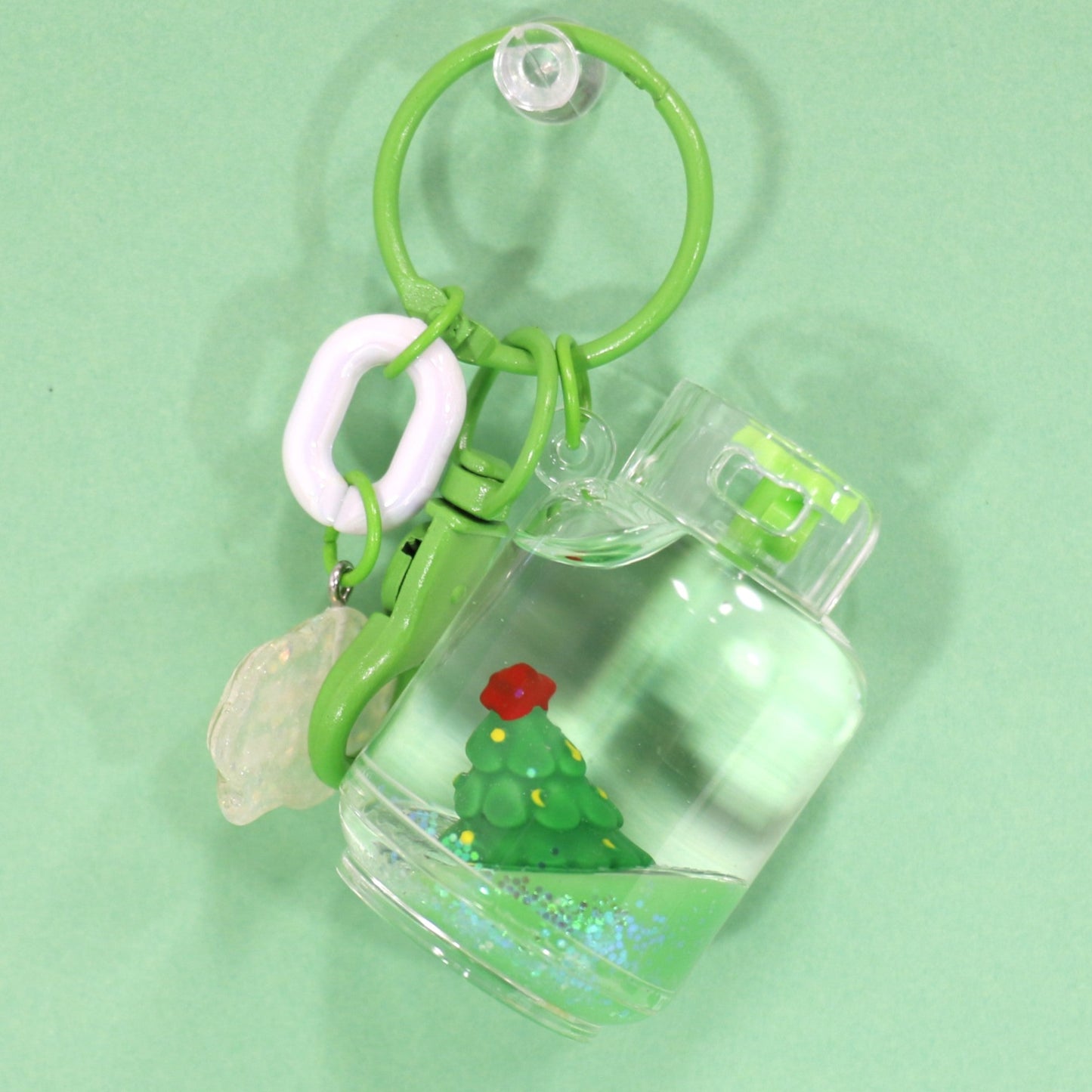 Christmas Holiday Liquid Jar Key Chain KC21026-20. (12PC)