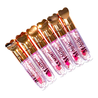 Magic Your Life Heart Lip Gloss LC197. (24PC)
