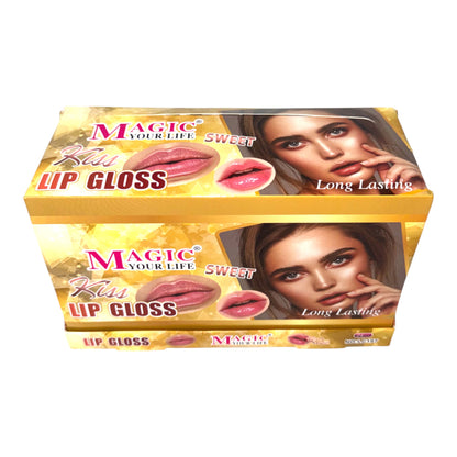 Magic Your Life Heart Lip Gloss LC197. (24PC)