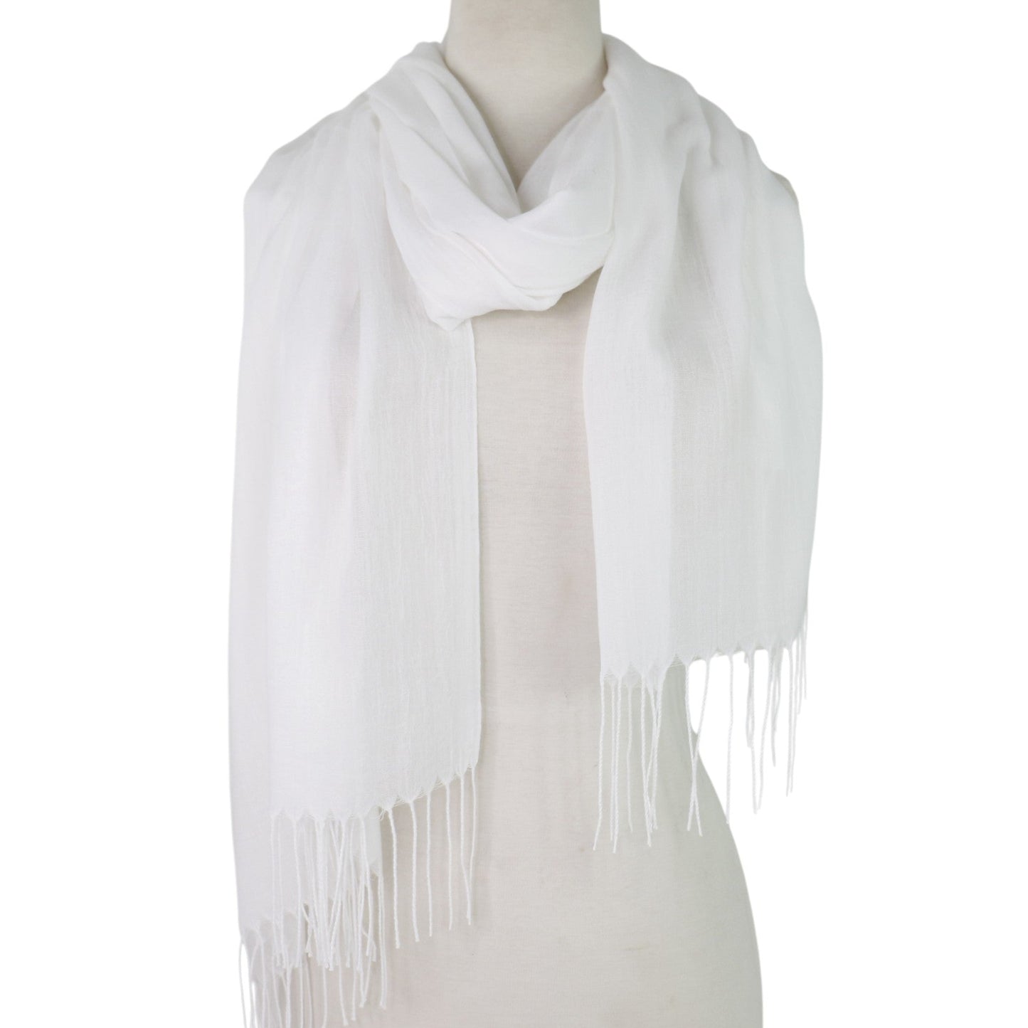 Plain Viscose Scarves VP1211B (12PC)