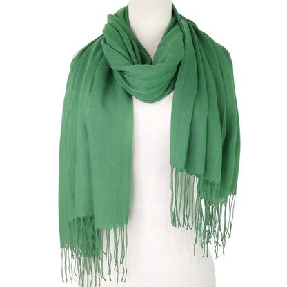 Plain Viscose Scarves VP1211B (12PC)