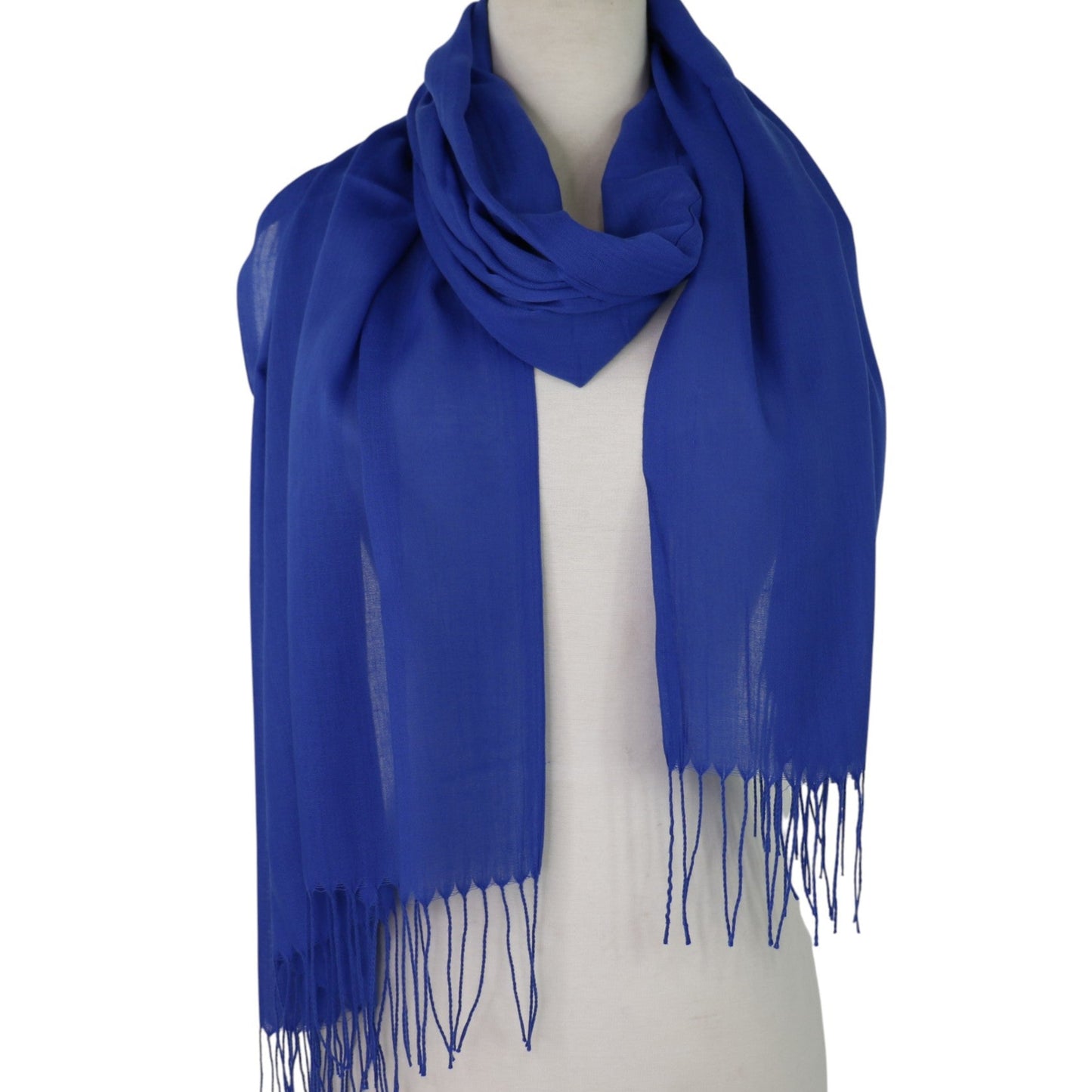 Plain Viscose Scarves VP1211B (12PC)