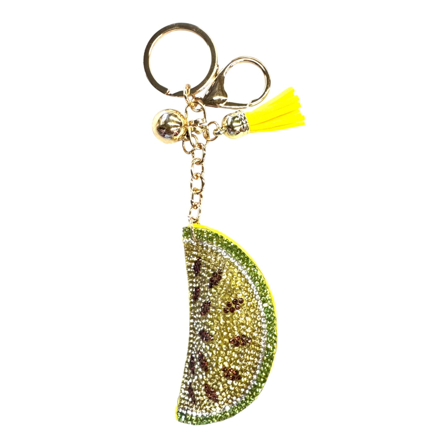 Rhinestone Watermelon Key Chain KC824-44. (12PC)