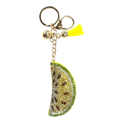 Rhinestone Watermelon Key Chain KC824-44. (12PC)