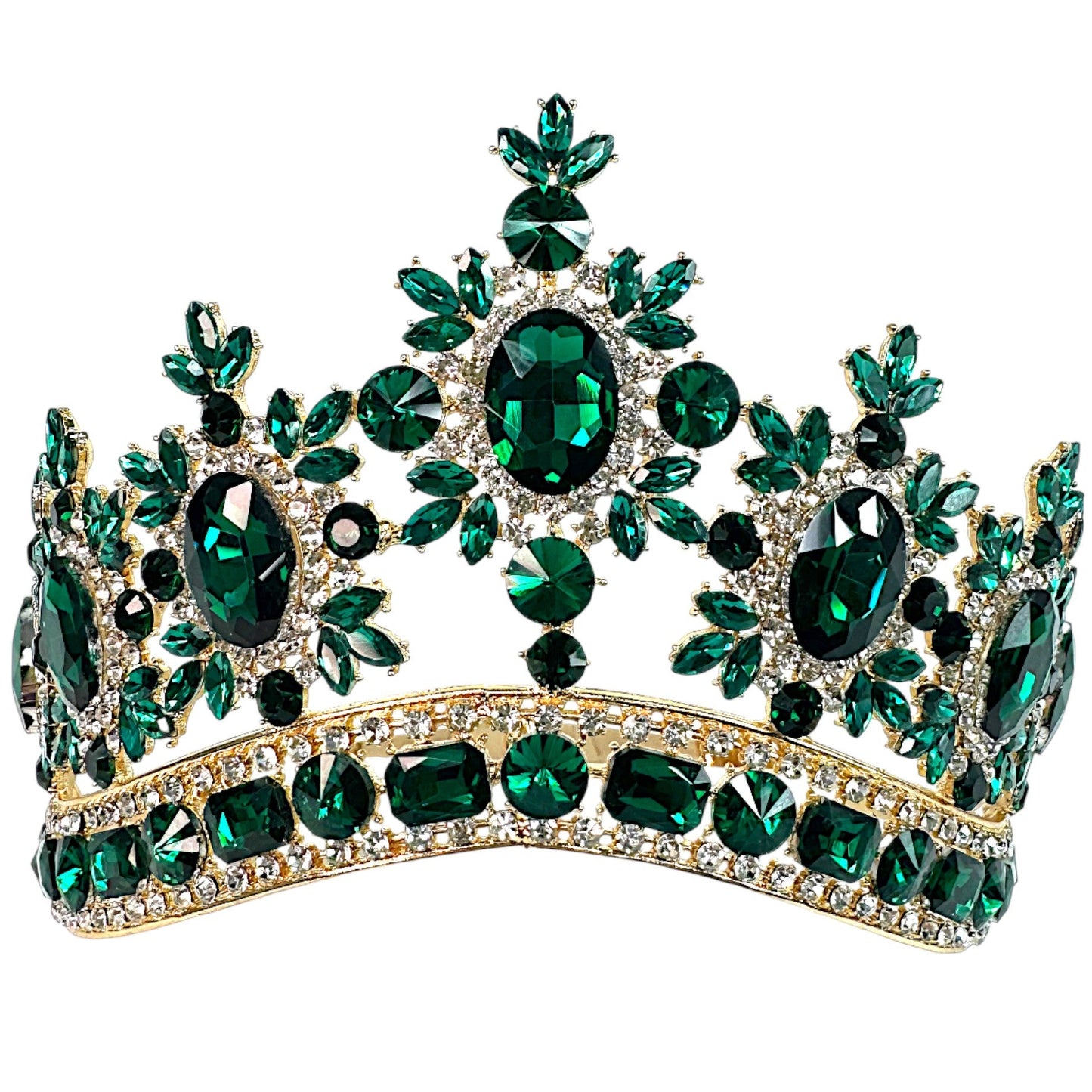 Crystal Tiara Crown HT0955 (1PC)