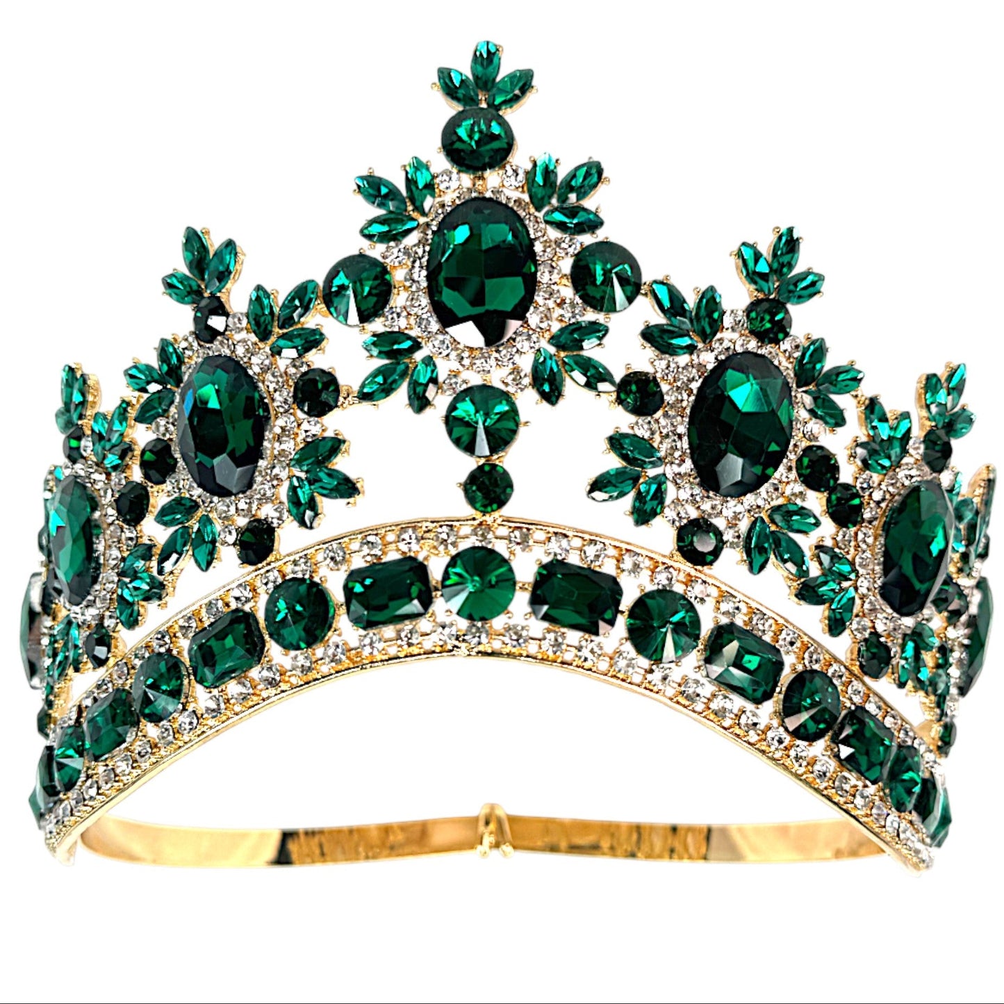 Crystal Tiara Crown HT0955 (1PC)