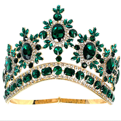 Crystal Tiara Crown HT0955 (1PC)