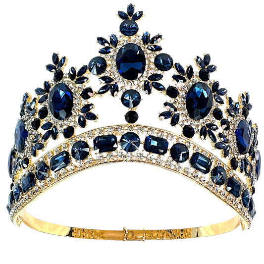 Crystal Tiara Crown HT0955 (1PC)
