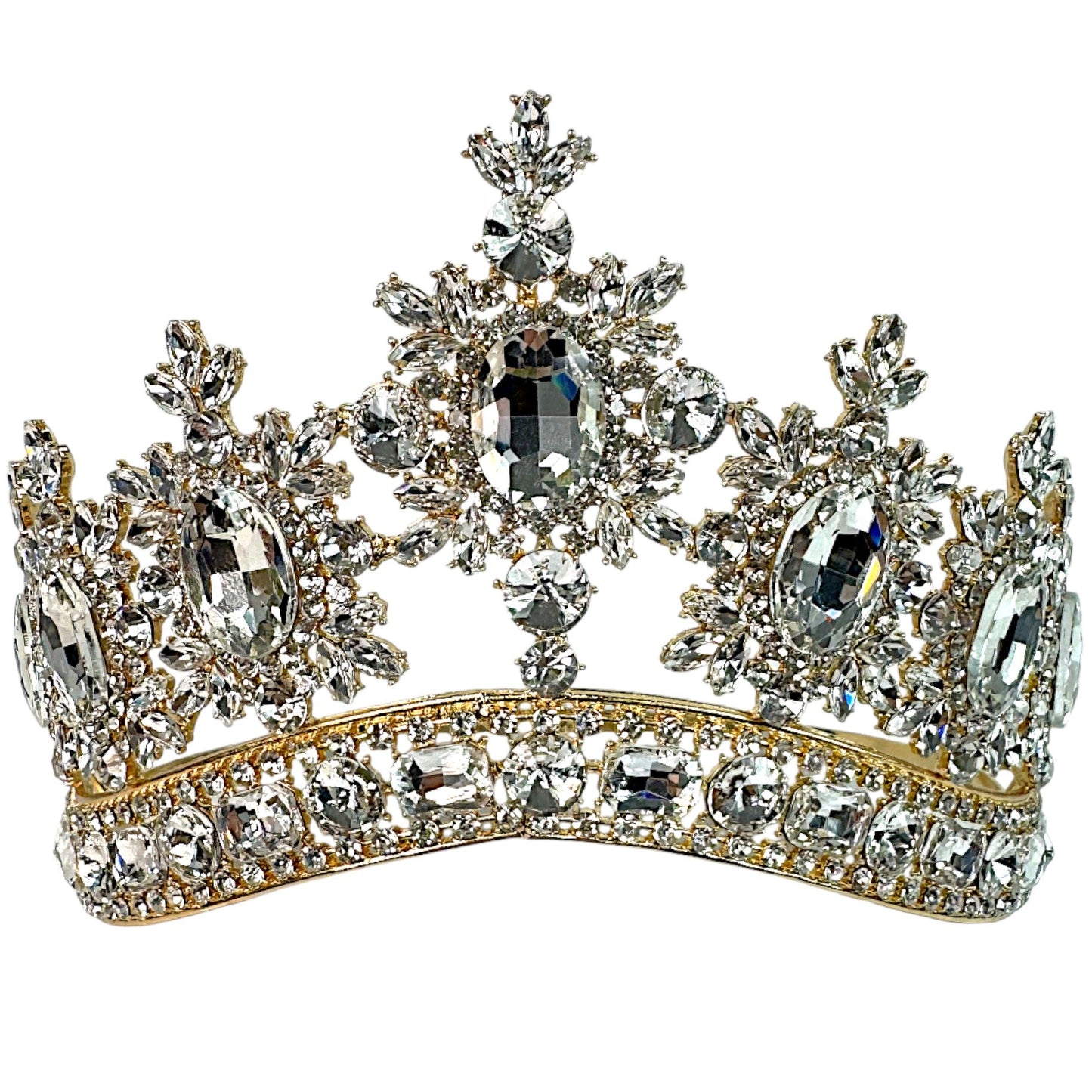 Crystal Tiara Crown HT0955 (1PC)
