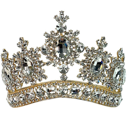 Crystal Tiara Crown HT0955 (1PC)