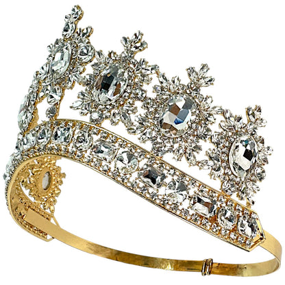 Crystal Tiara Crown HT0955 (1PC)