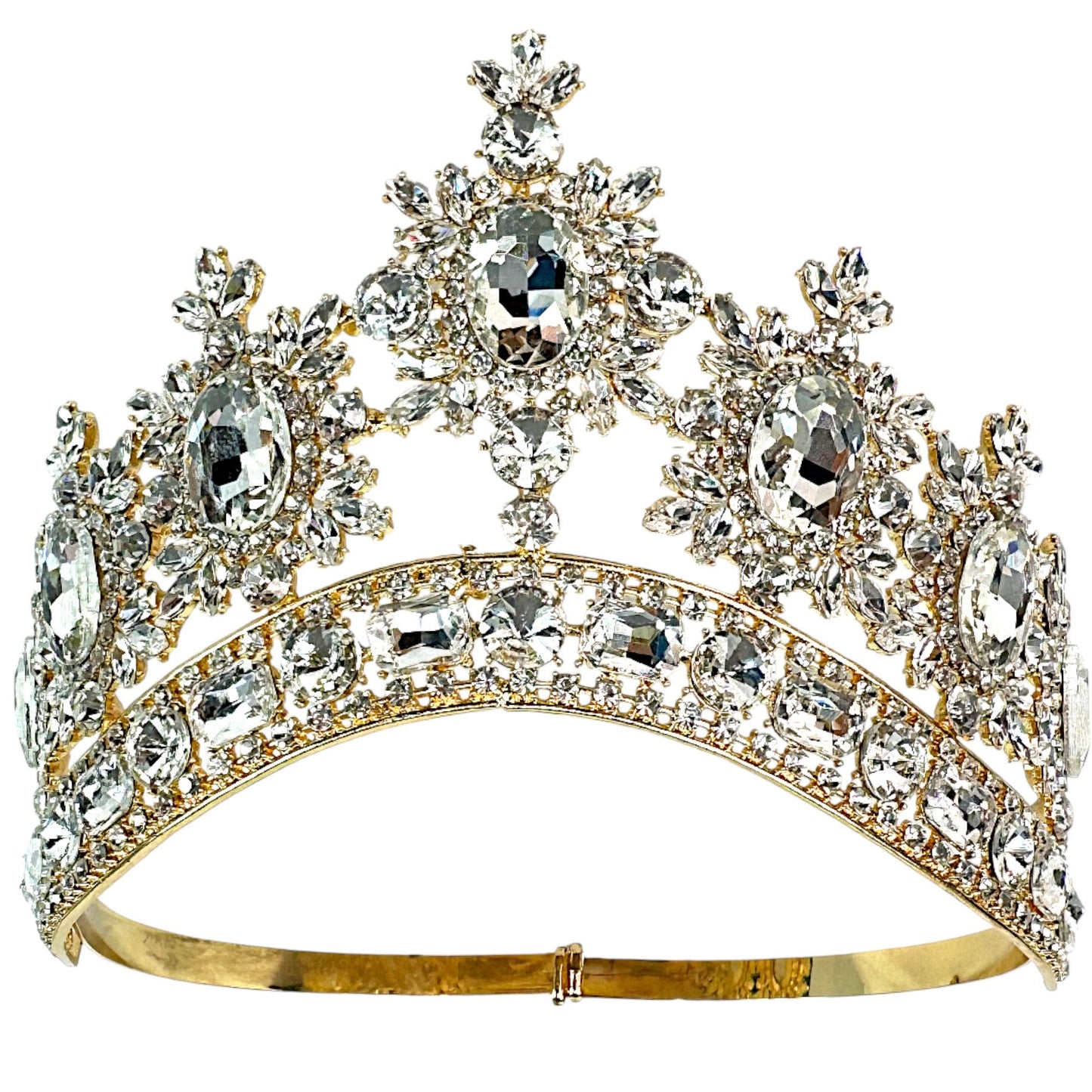 Crystal Tiara Crown HT0955 (1PC)