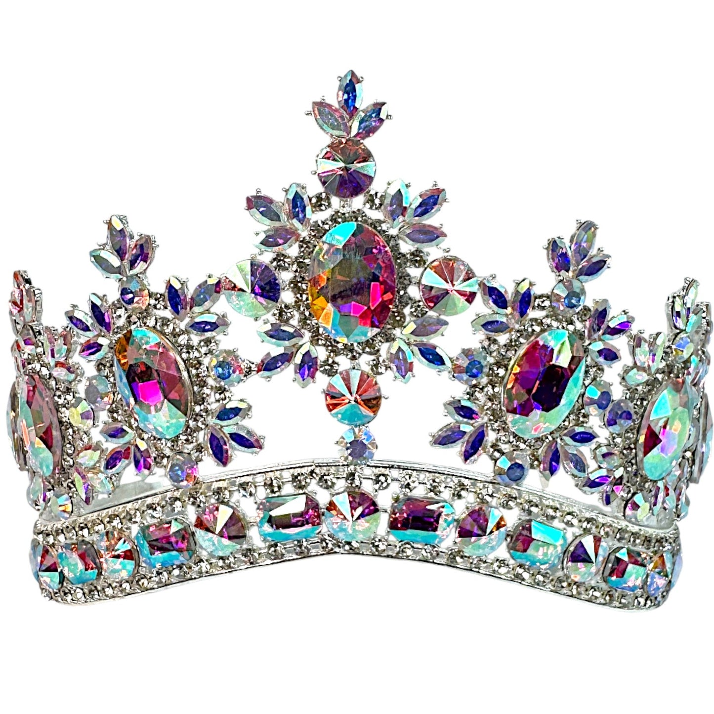 Crystal Tiara Crown HT0955 (1PC)