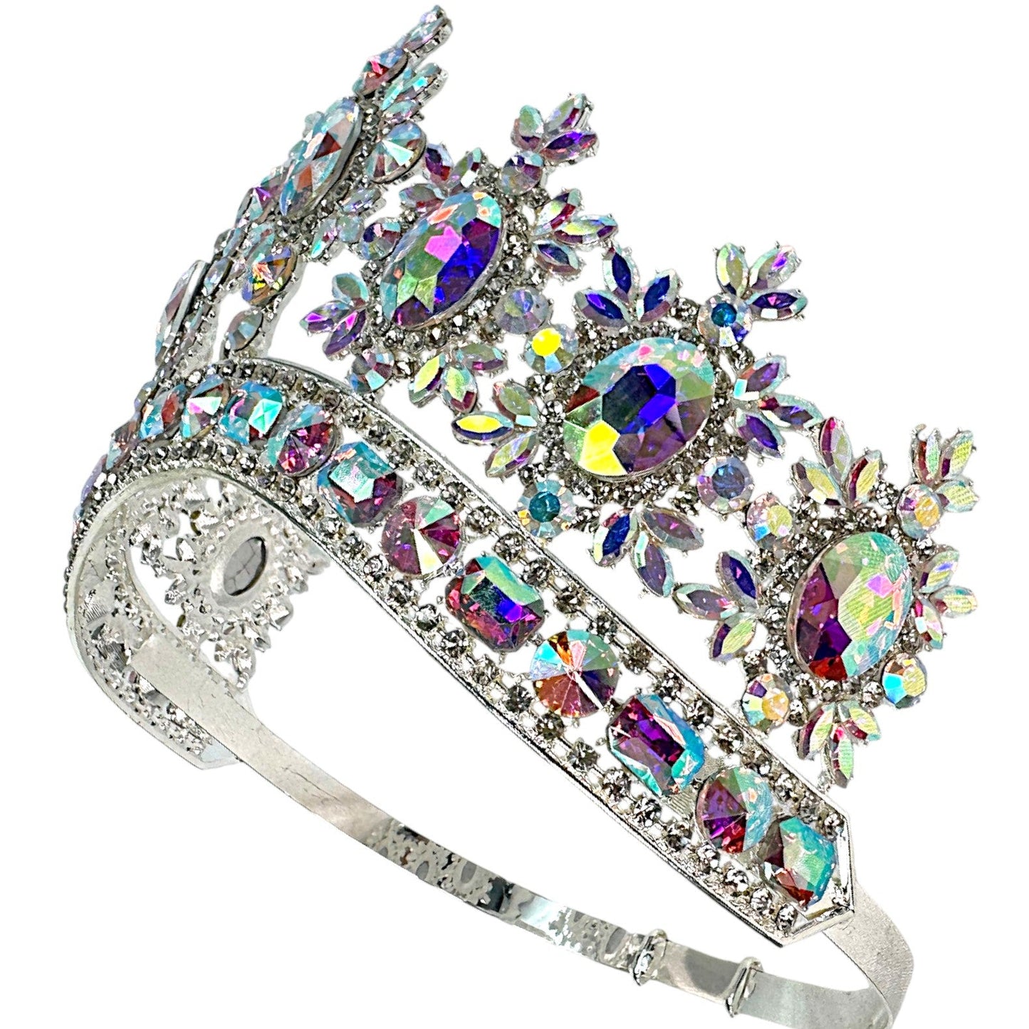 Crystal Tiara Crown HT0955 (1PC)