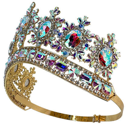 Crystal Tiara Crown HT0955 (1PC)