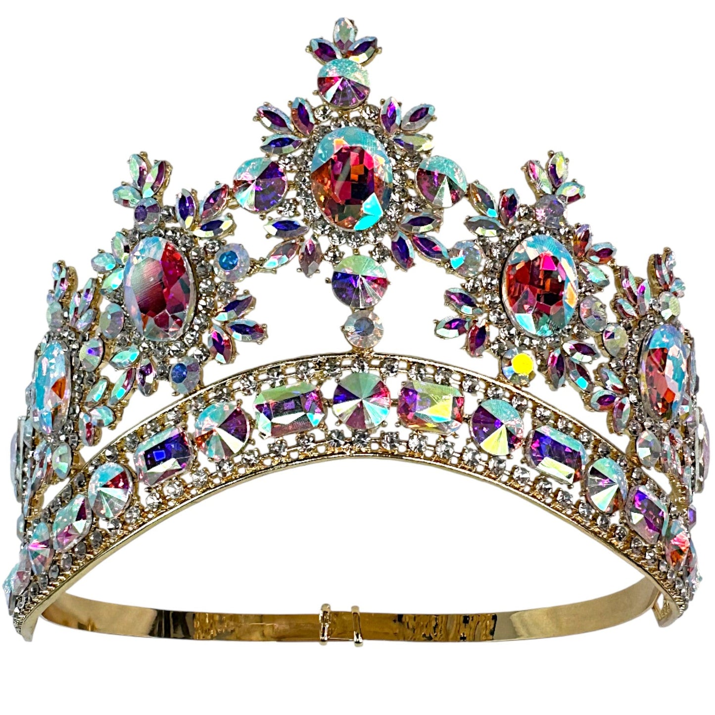 Crystal Tiara Crown HT0955 (1PC)