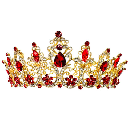Crystal Tiara Crown HT0915 (2PC)