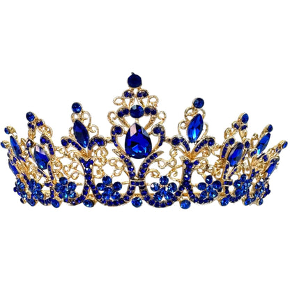 Crystal Tiara Crown HT0915 (2PC)