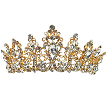Crystal Tiara Crown HT0915 (2PC)