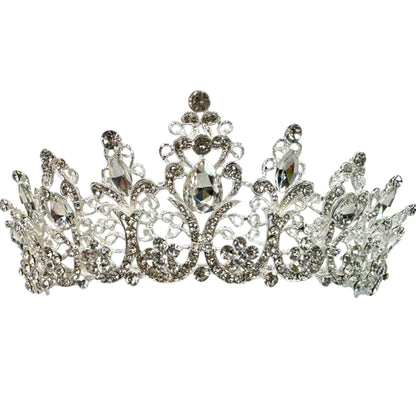 Crystal Tiara Crown HT0915 (2PC)
