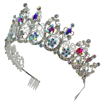 Crystal Tiara Crown HT0915 (2PC)