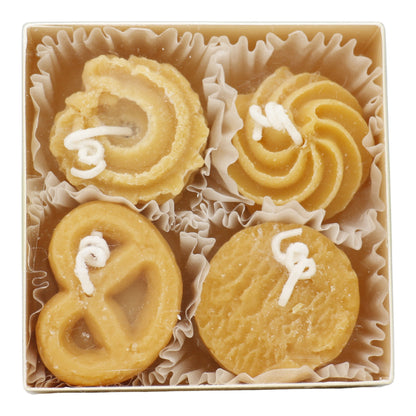 Cookie Shape Scented Candle Box SS41106-2. (12PC)