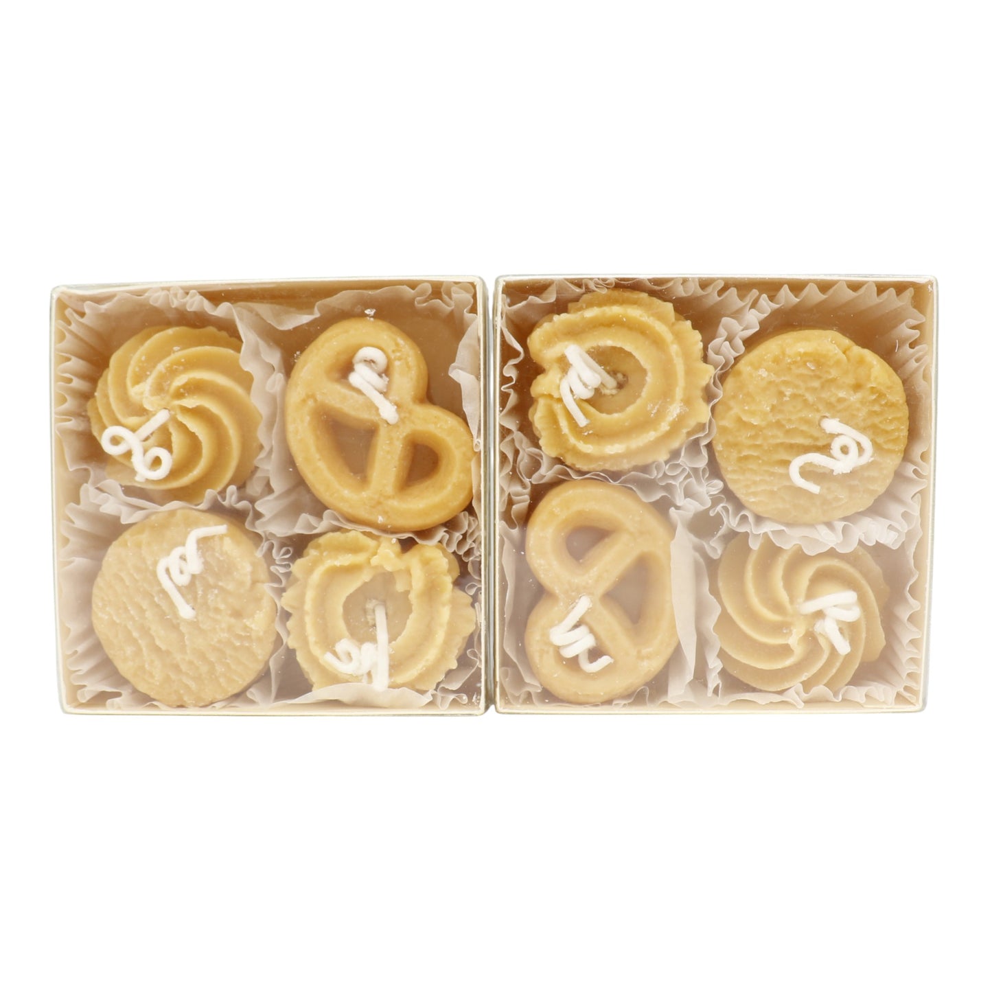 Cookie Shape Scented Candle Box SS41106-2. (12PC)