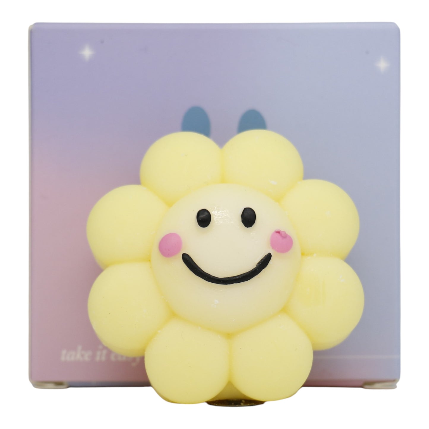 Smiley Face Flower Scented Candle SS41106-3.. (12PC)