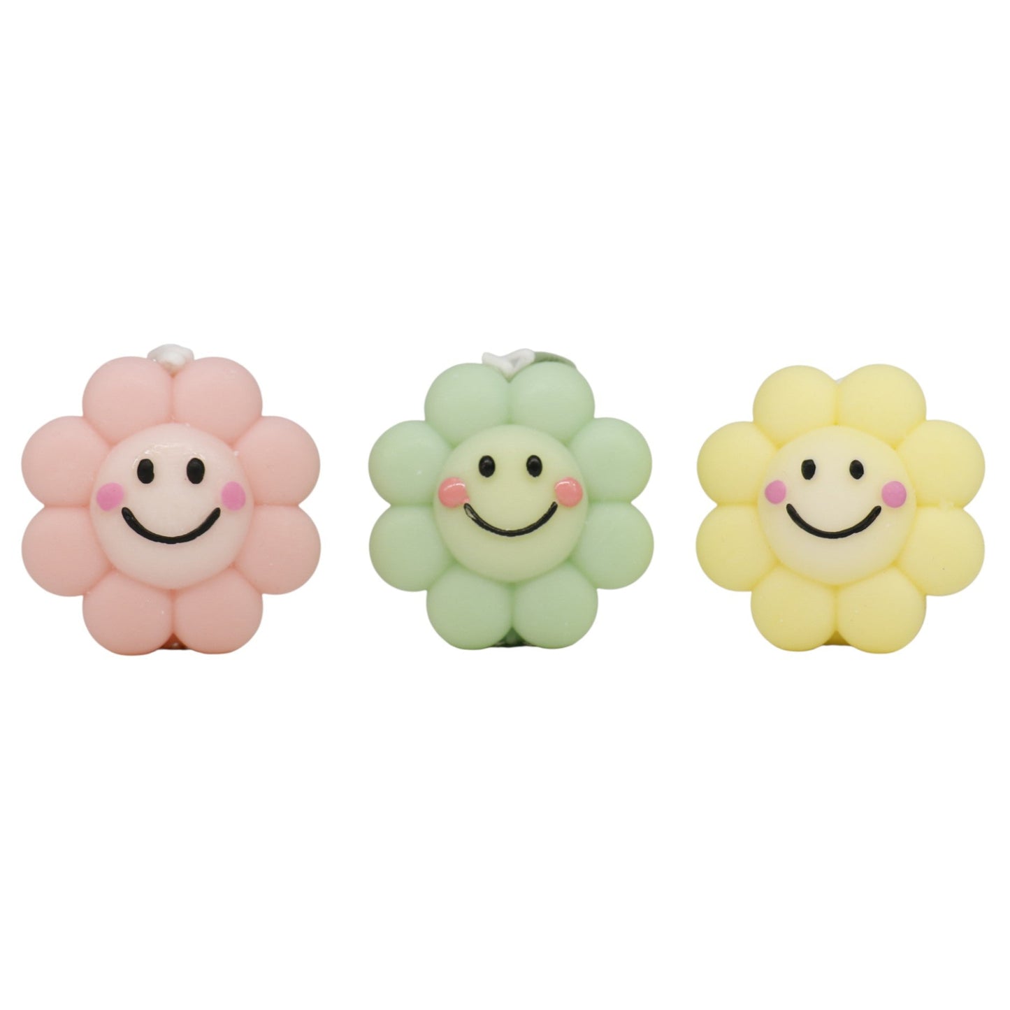Smiley Face Flower Scented Candle SS41106-3.. (12PC)