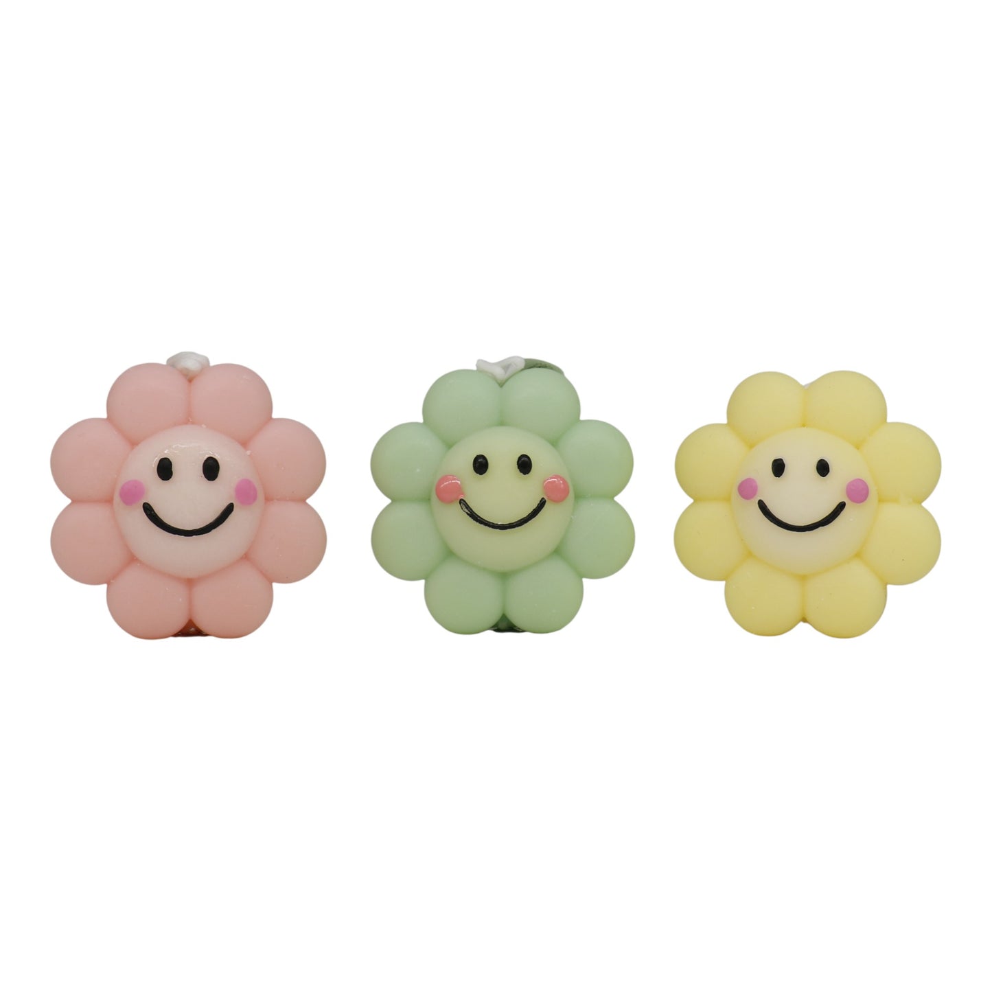 Smiley Face Flower Scented Candle SS41106-3.. (12PC)