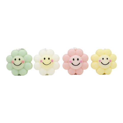 Smiley Face Flower Scented Candle SS41106-3.. (12PC)