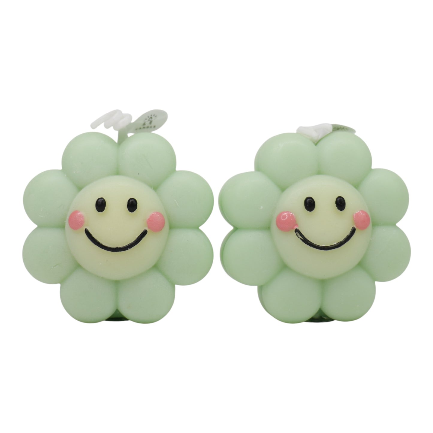 Smiley Face Flower Scented Candle SS41106-3.. (12PC)