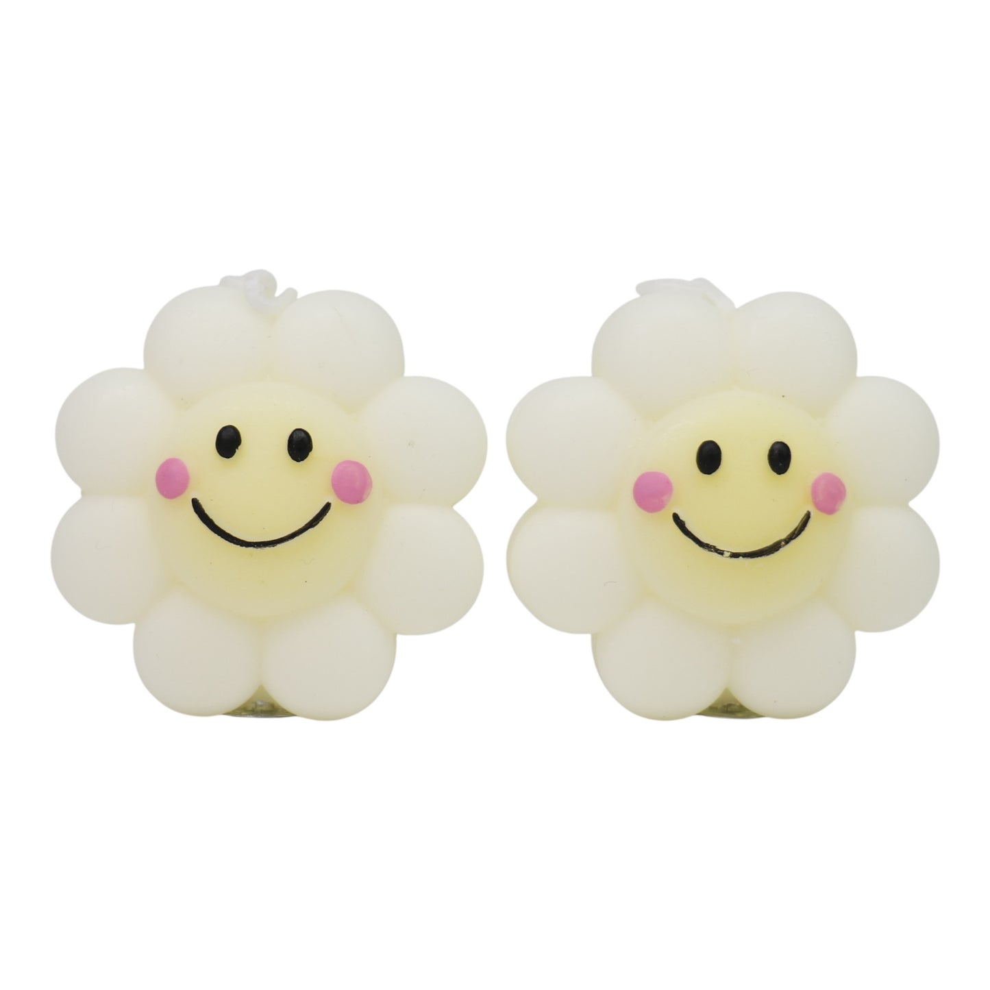 Smiley Face Flower Scented Candle SS41106-3.. (12PC)