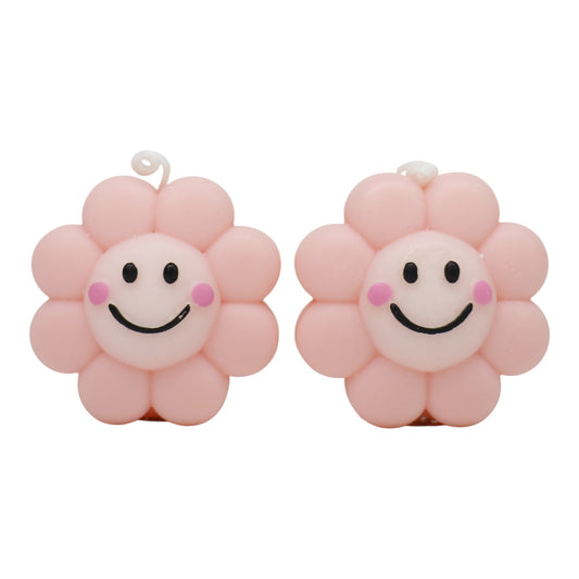 Smiley Face Flower Scented Candle SS41106-3.. (12PC)
