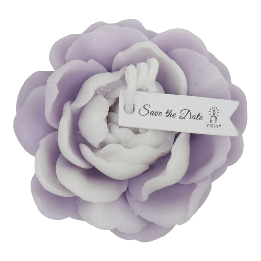 Rose Shape Scented Candle Small SS41106-11. (12PC)