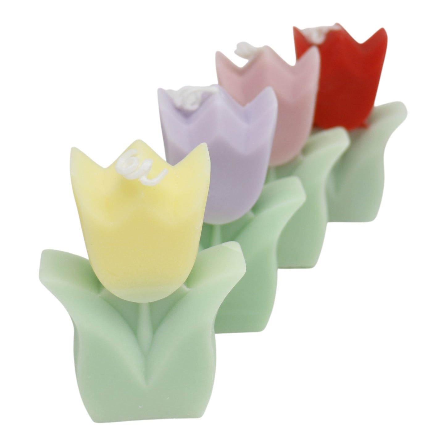 Tulip Shape Scented Candle SS41106-12. (12PC)