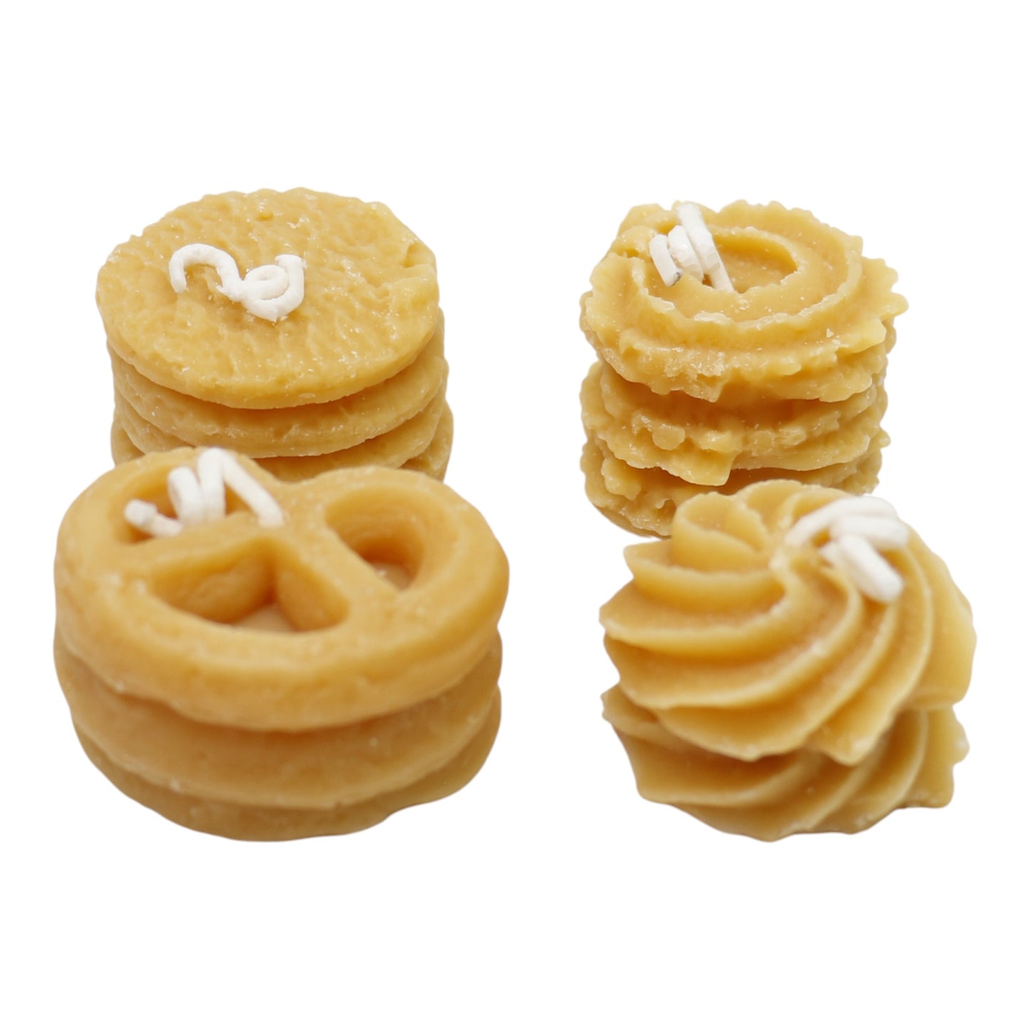 Cookie Shape Scented Candle Box SS41106-2. (12PC)