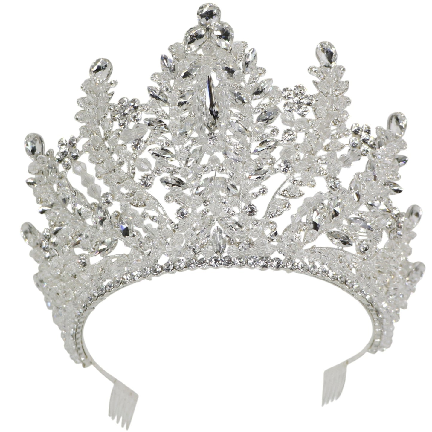 Crystal Tiara Crown HT0963 (1PC)