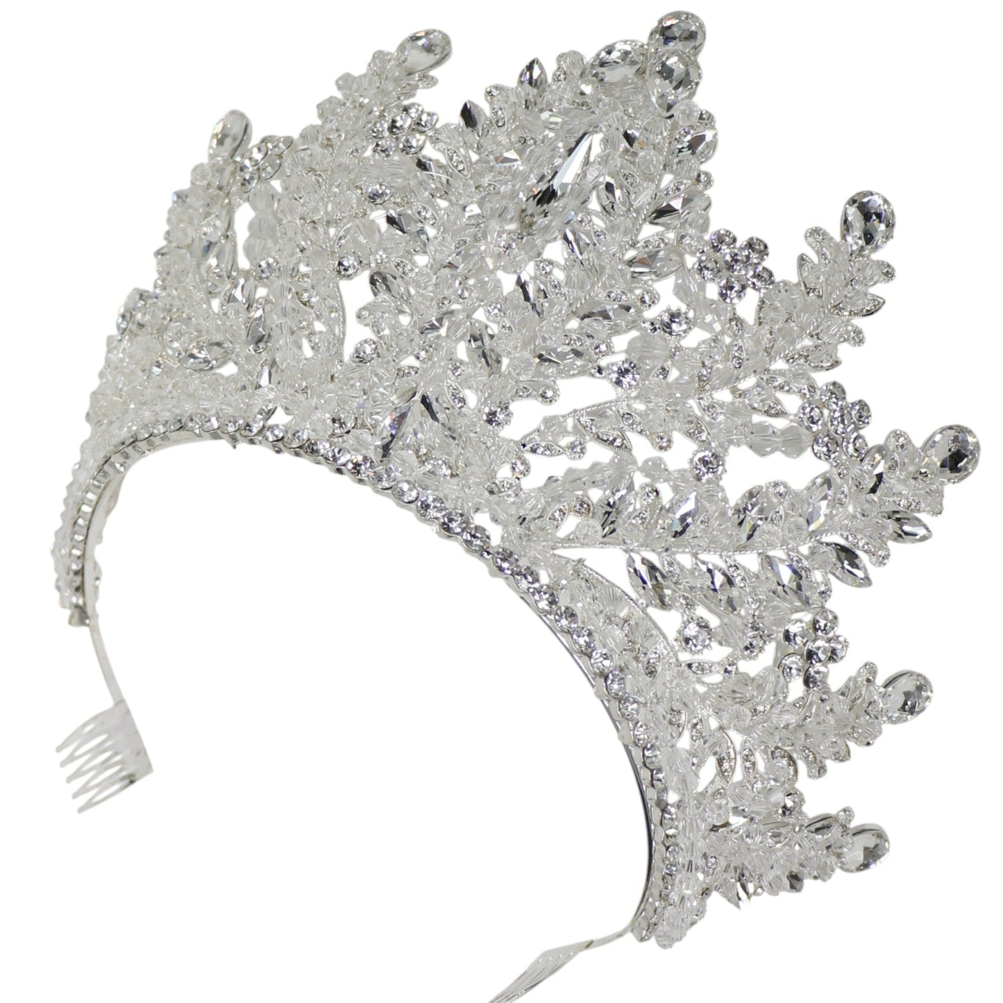 Crystal Tiara Crown HT0963 (1PC)