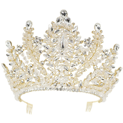 Crystal Tiara Crown HT0963 (1PC)