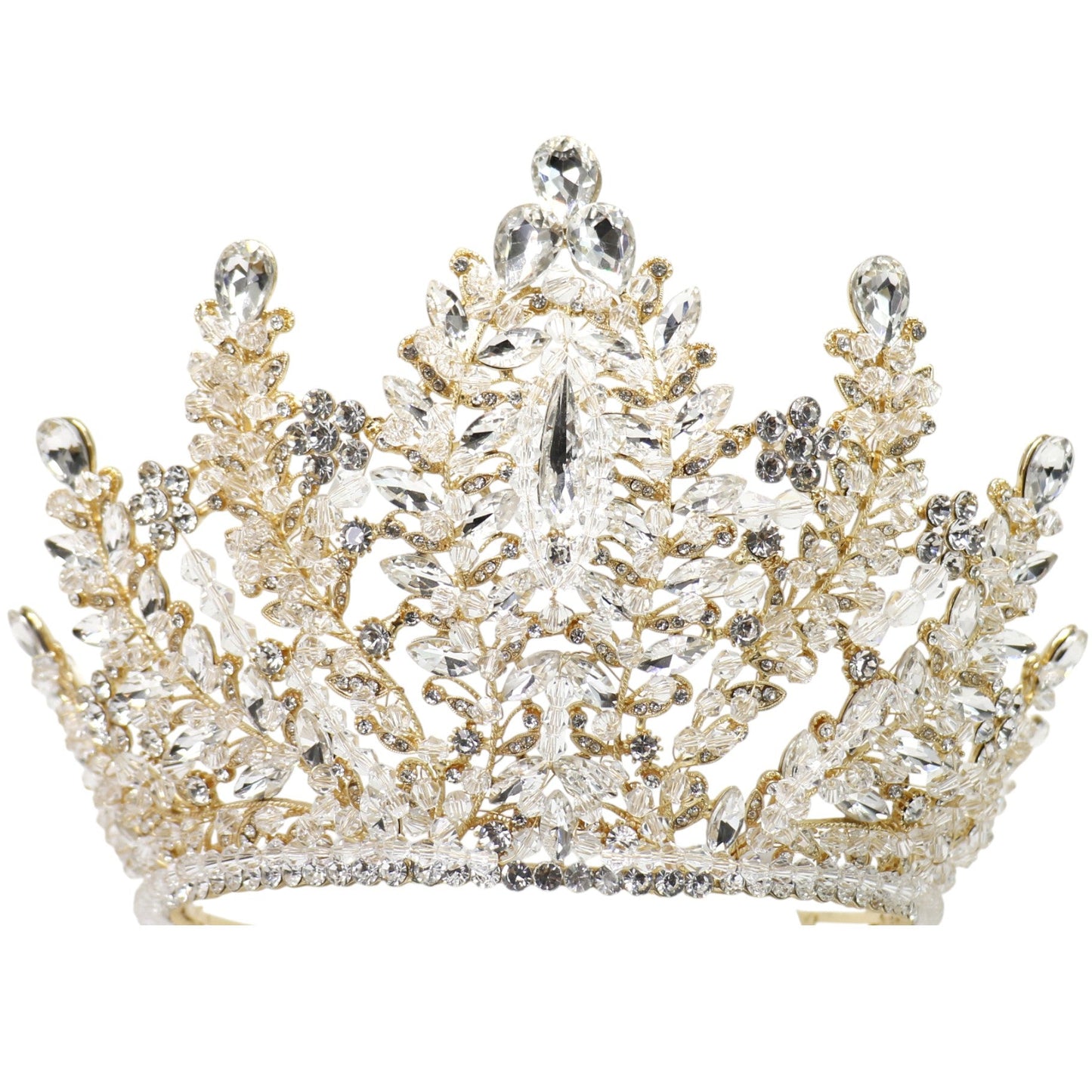 Crystal Tiara Crown HT0963 (1PC)