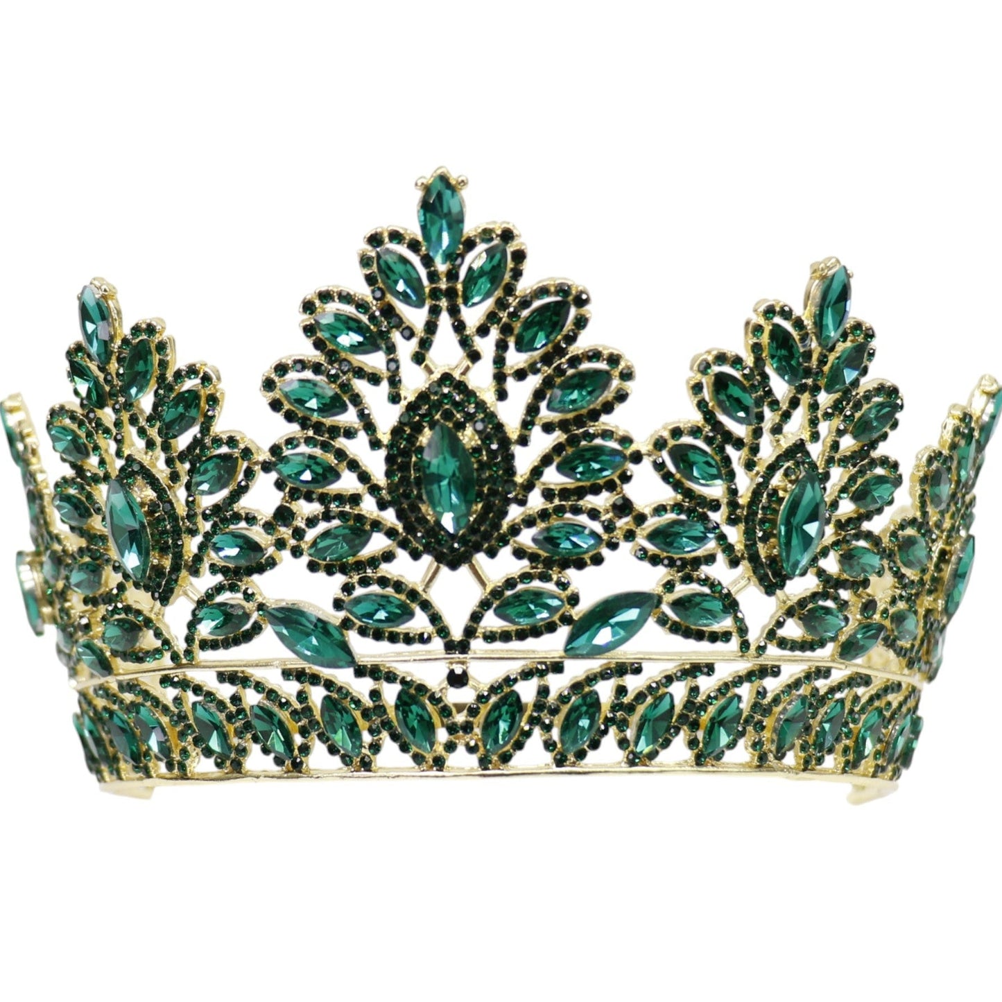 Crystal Tiara Crown HT0937. (1PC)