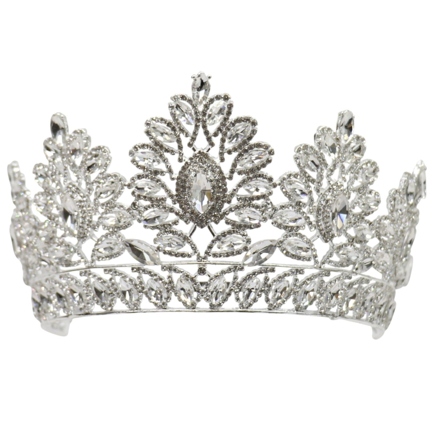 Crystal Tiara Crown HT0937 (1PC)