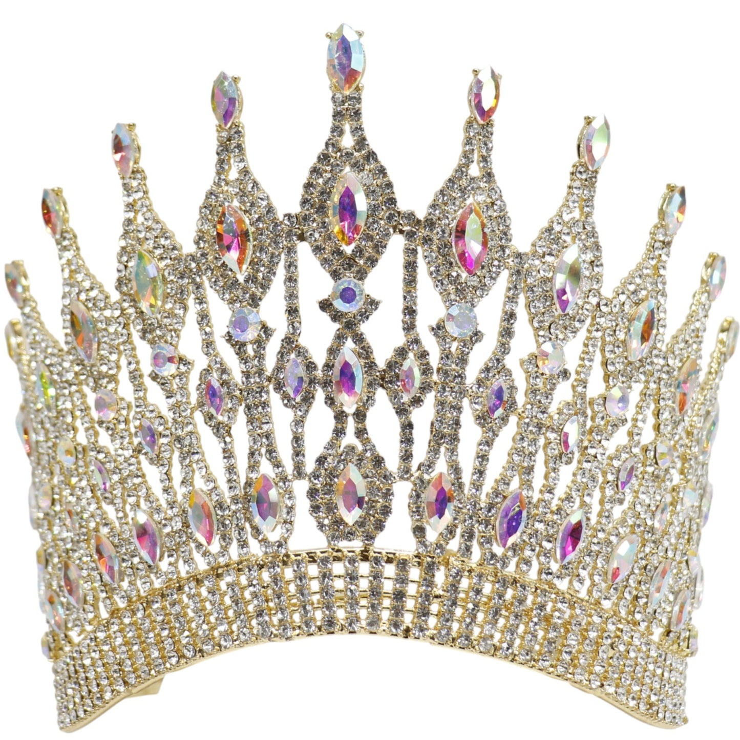 Crystal Tiara Crown HT0956 (1PC)