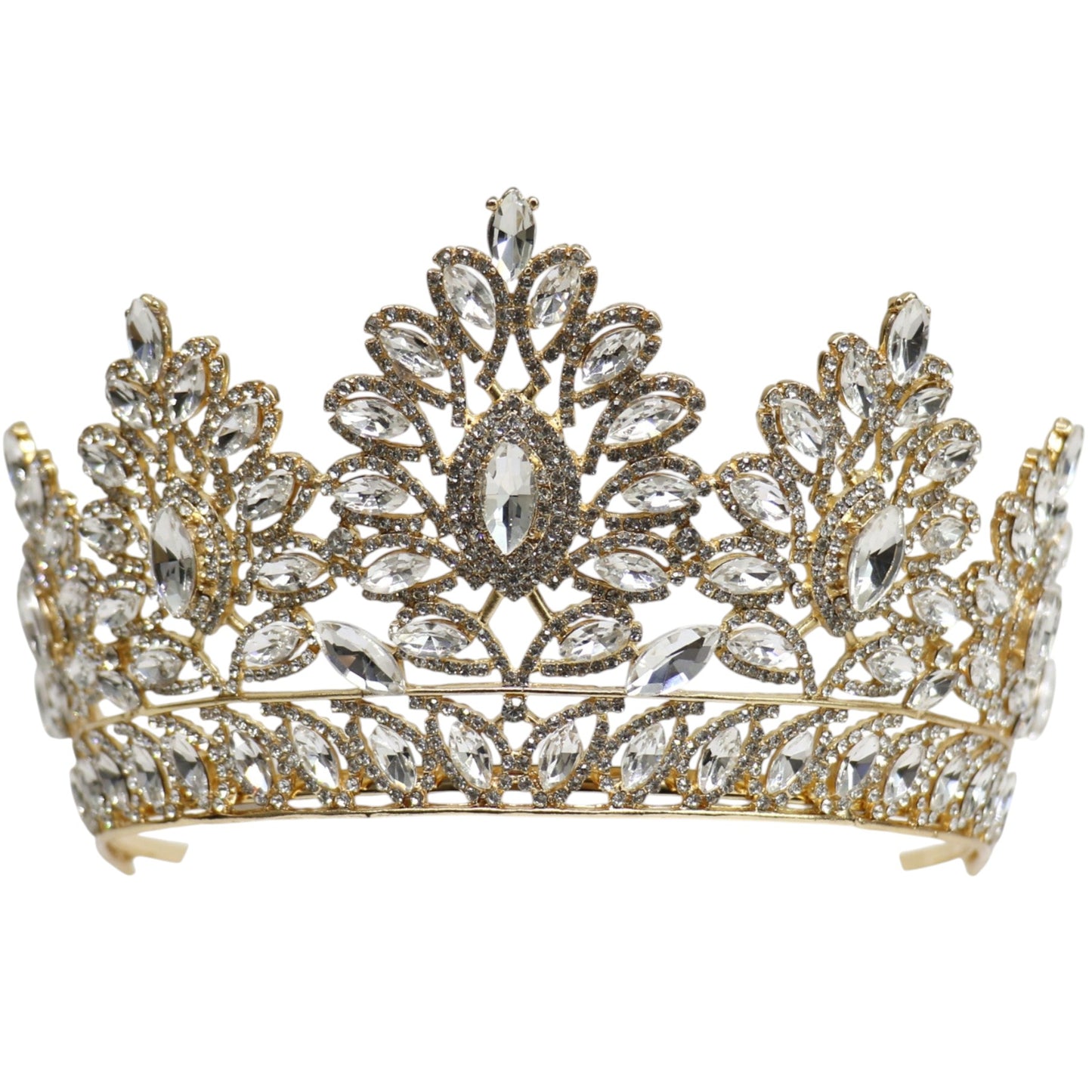 Crystal Tiara Crown HT0937 (1PC)